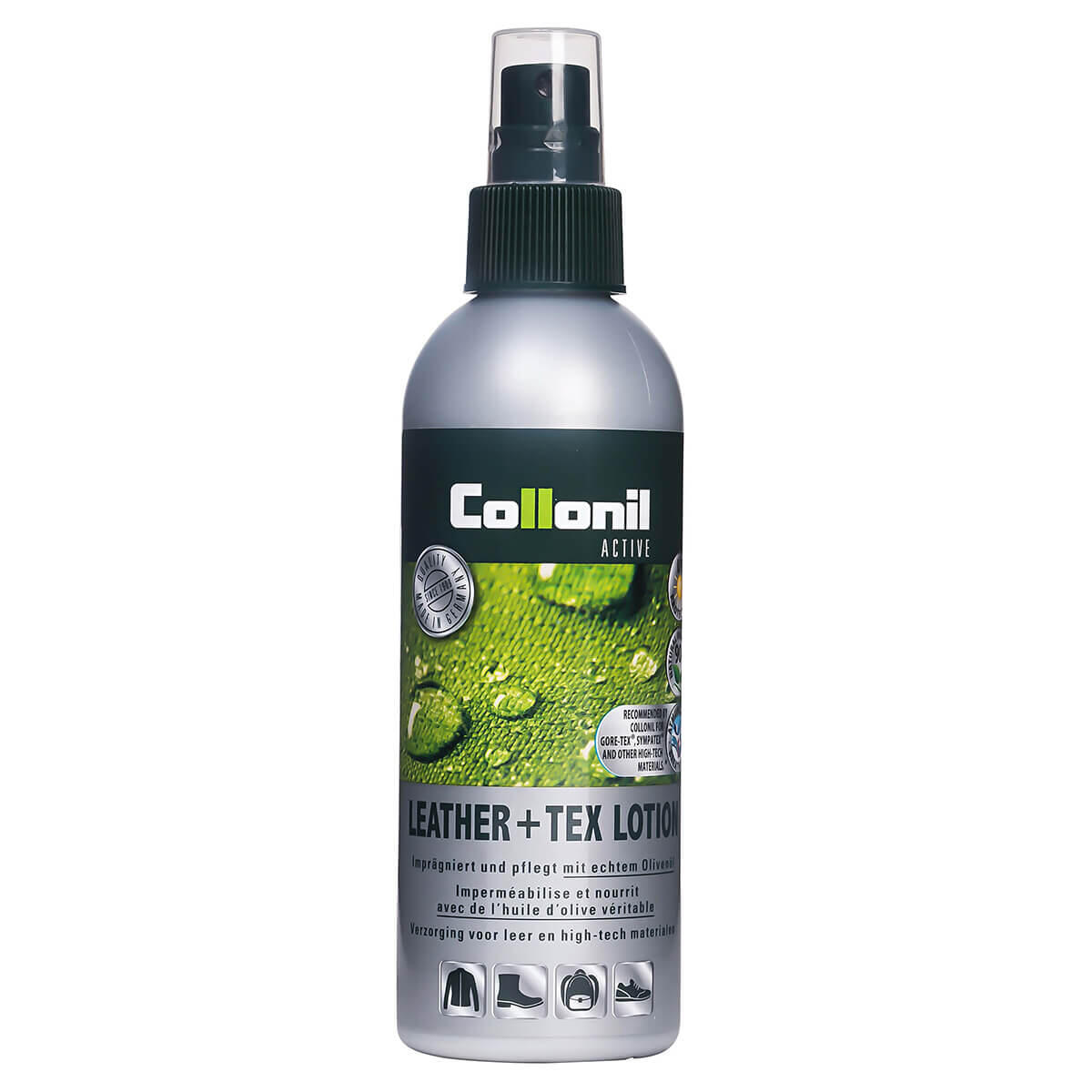 Impregnação de calçado collonil active leather + tex