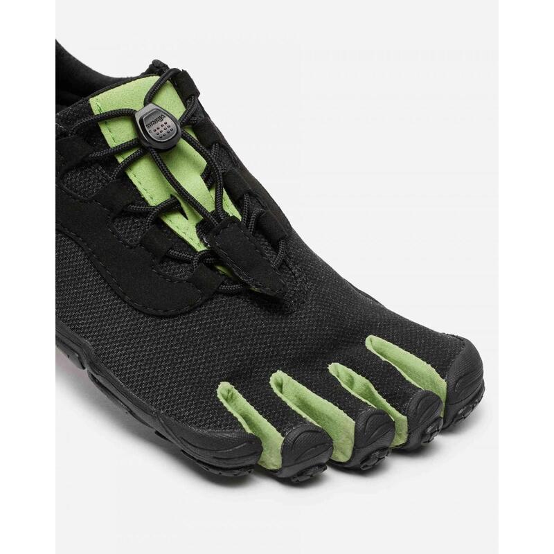 21M8002 V-RUN Men Fivefingers Shoes - Black/Green