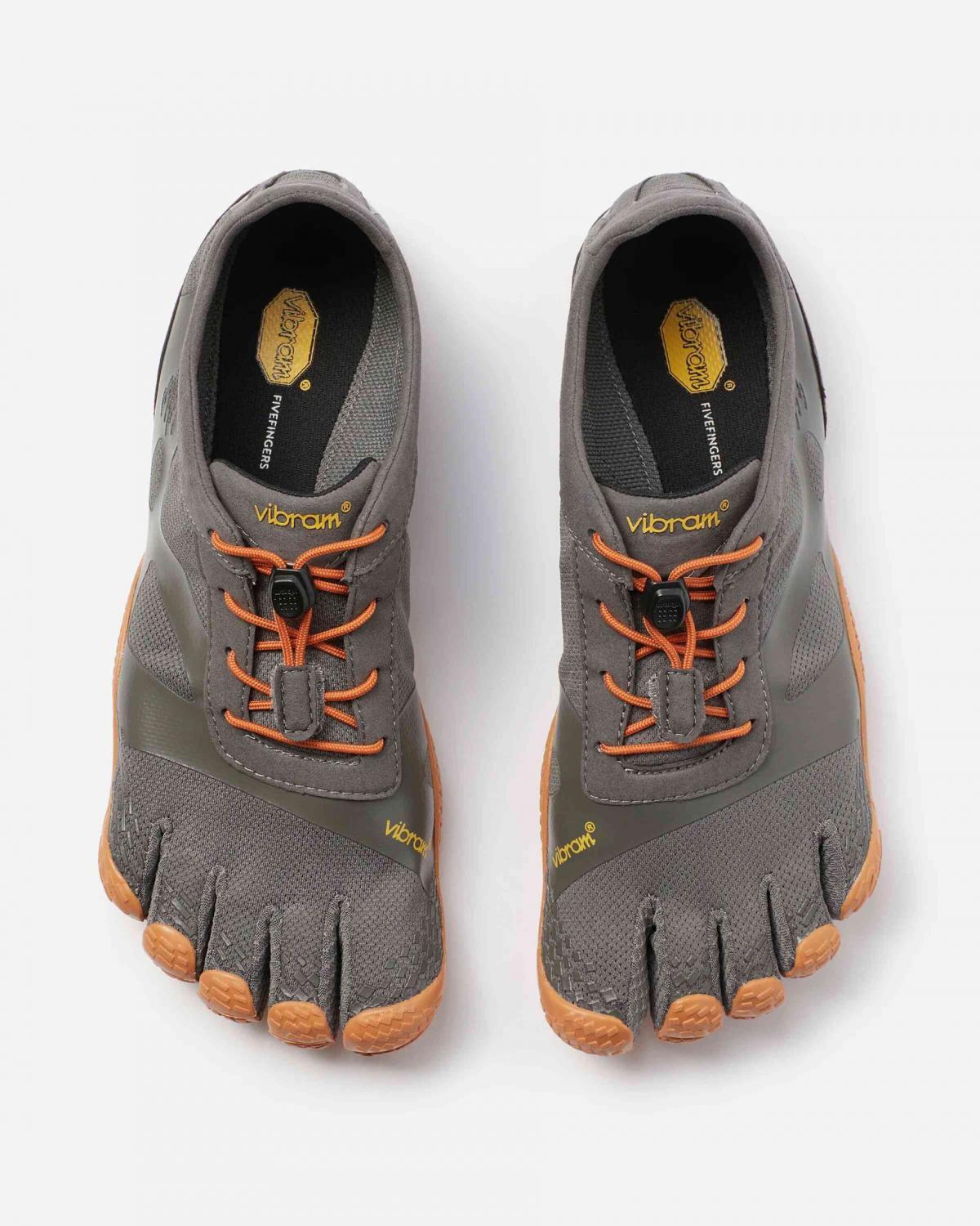 21M0701 KSO EVO Men Fivefingers Shoes GREY/ORANGE