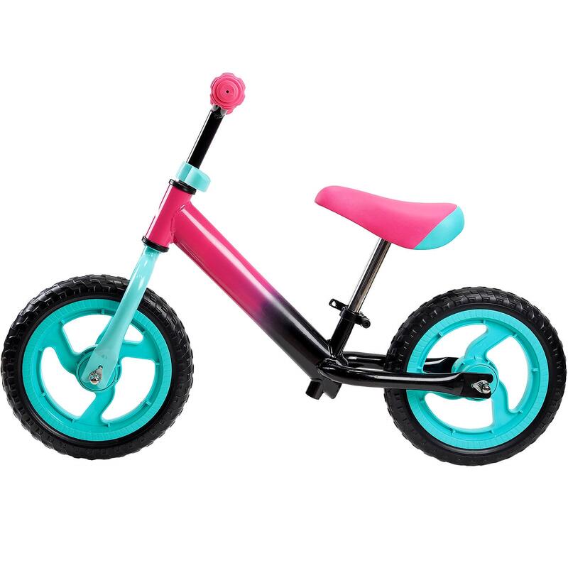 Bicicleta fara pedale pentru copii Starter, 12 inch, roz