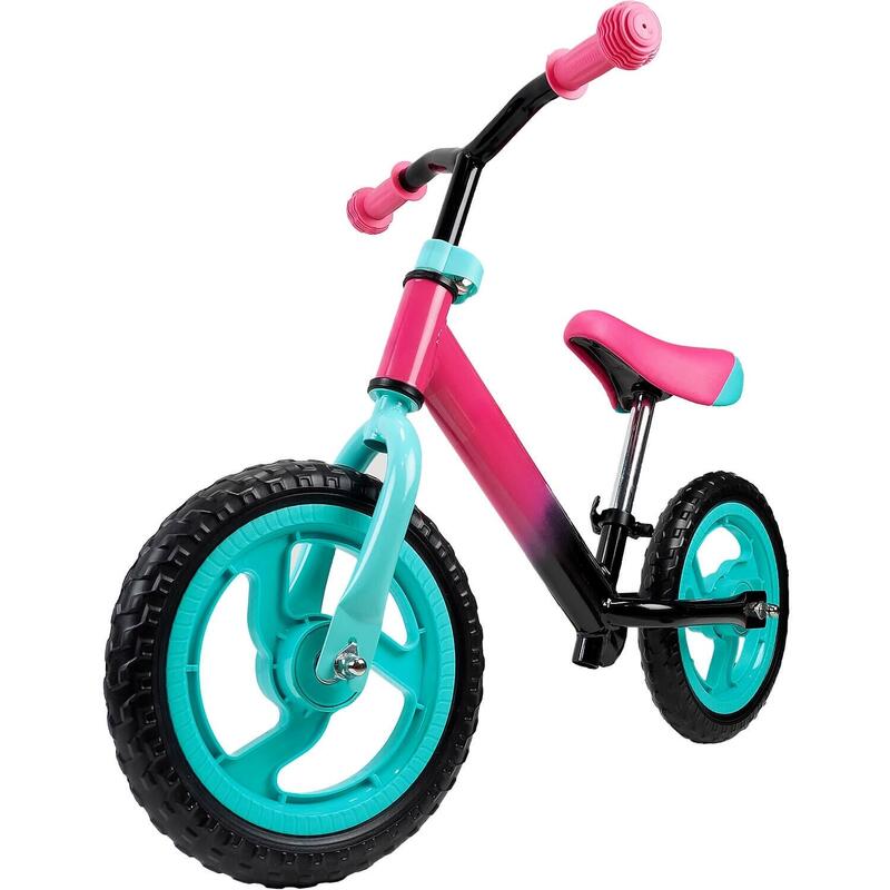 Bicicleta fara pedale pentru copii Starter, 12 inch, roz