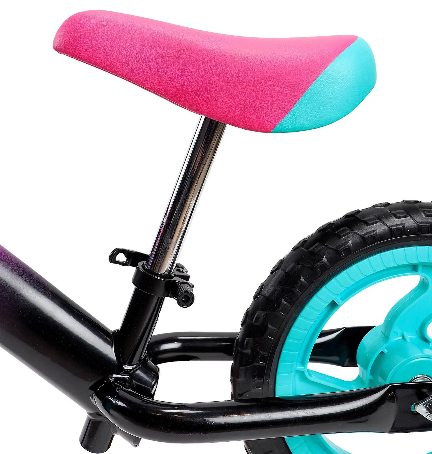 Bicicleta fara pedale pentru copii Starter, 12 inch, roz 7/7