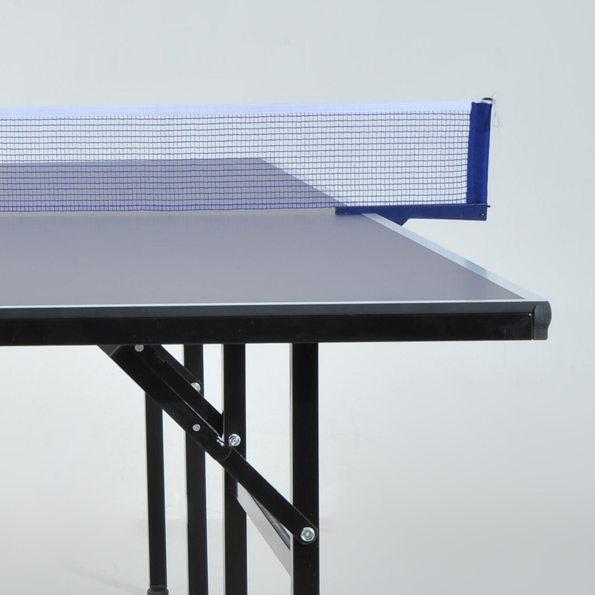 Mesa Ping Pong Dobrável 152.5x274x76cm Azul HOMCOM 7/7