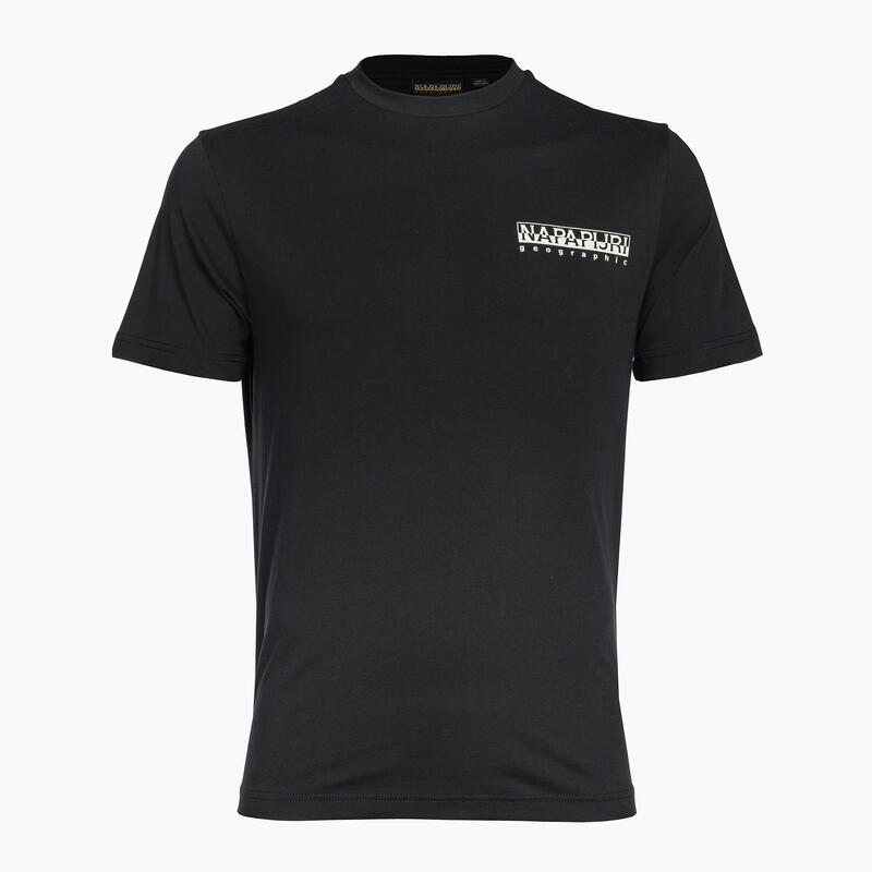 Tricou drumeție bărbați mâneci scurte S-Tahi, Negru