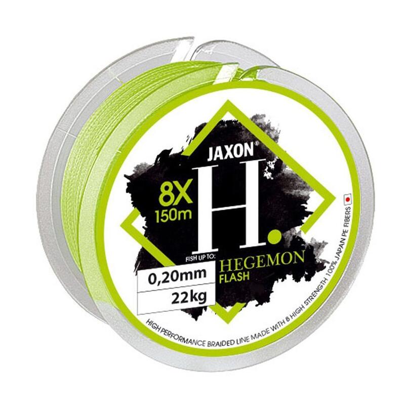 Plecionka Jaxon Hegemon 8X Flash 0,06mm 150m 4kg