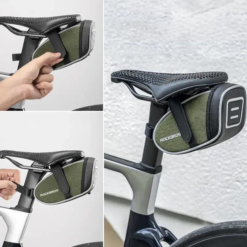 Torba rowerowa pod siodełko Rockbros C52 sztywna 6/7