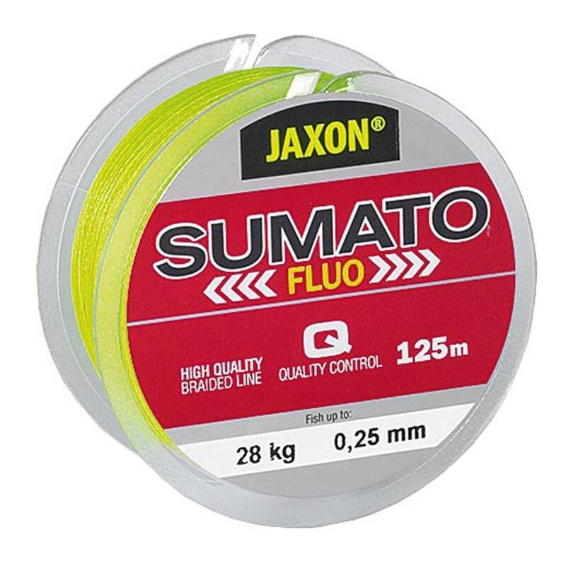 Plecionka Jaxon Sumato Fluo 0,18mm 125m 19kg