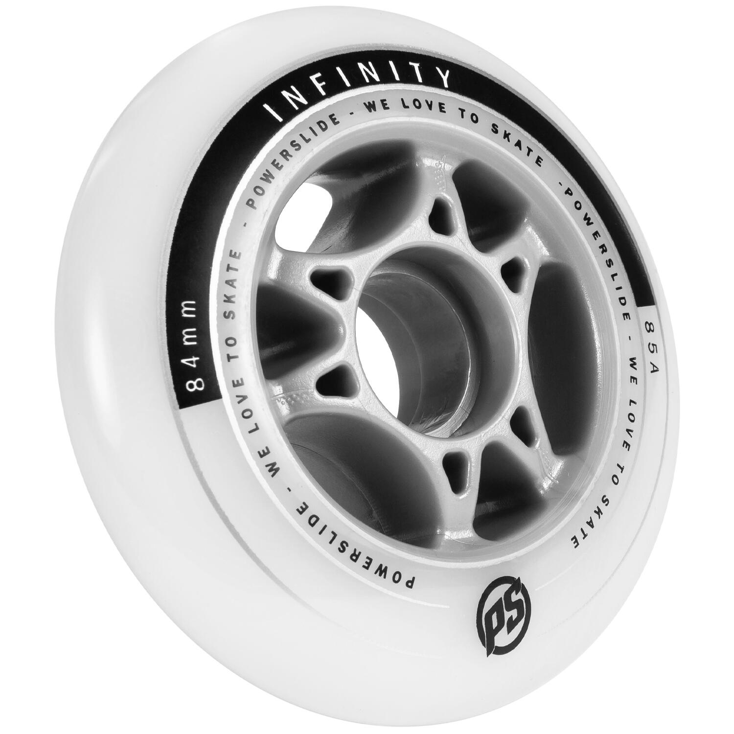 Powerslide Infinity Skatewiel 84mm (1 stuk) 2/3