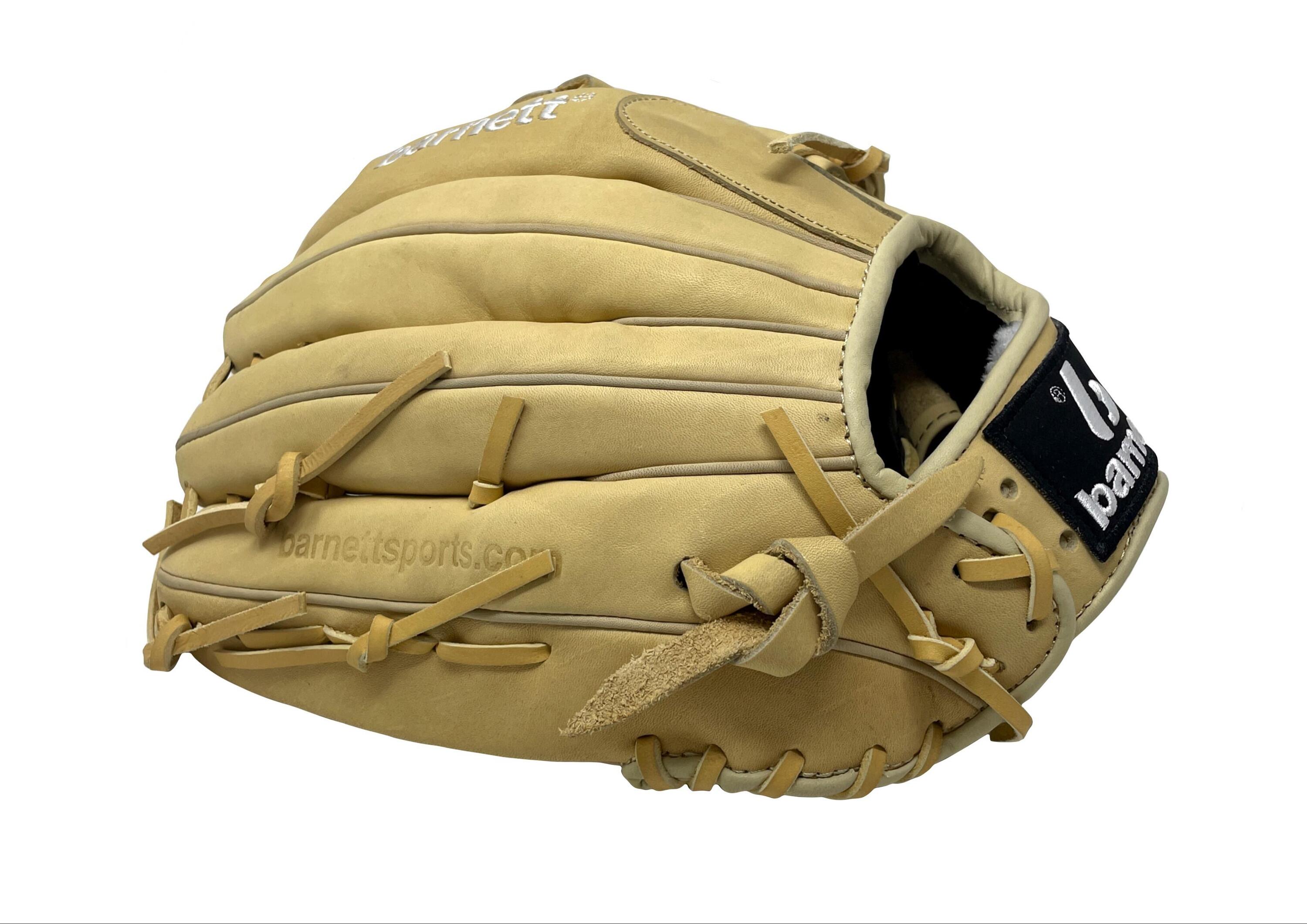 Guante de béisbol FL-130 REG, marca profesional, cuero plena flor 3/6