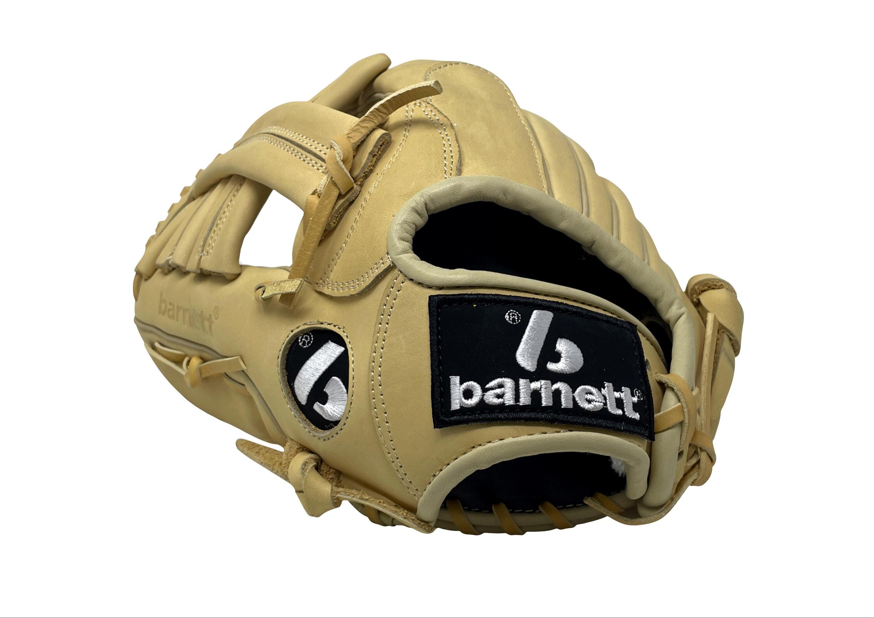 Guante de béisbol FL-130 REG, marca profesional, cuero plena flor 5/6