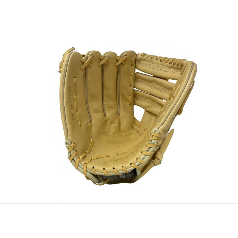 FL-127 REG Guanto da baseball, pelle, infield/outfield 12.7, Beige, per destri