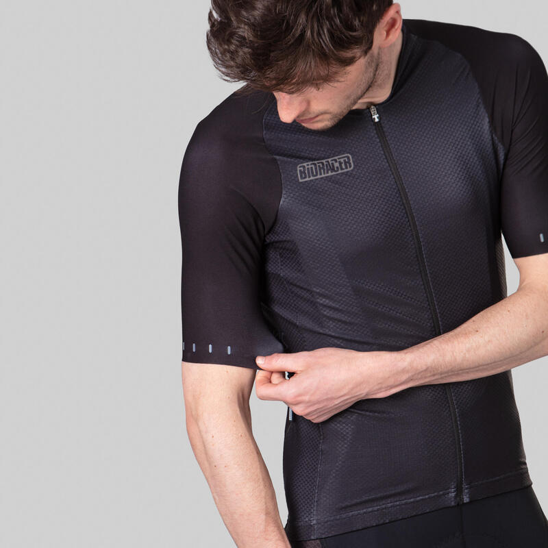 Maglia Ciclismo Icon per Uomo - Nero - Coldblack