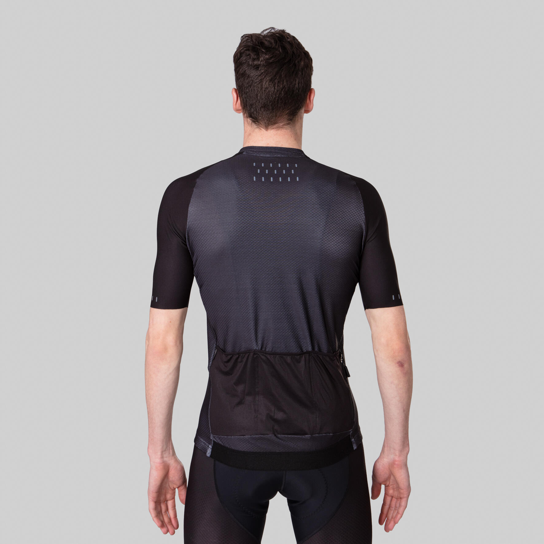 Maillot Ciclismo UV-Protección Manga Corta Hombre - Icon Coldblack Black 5/5