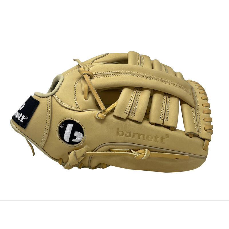 FL-127 REG Guanto da baseball, pelle, infield/outfield 12.7, Beige, per destri