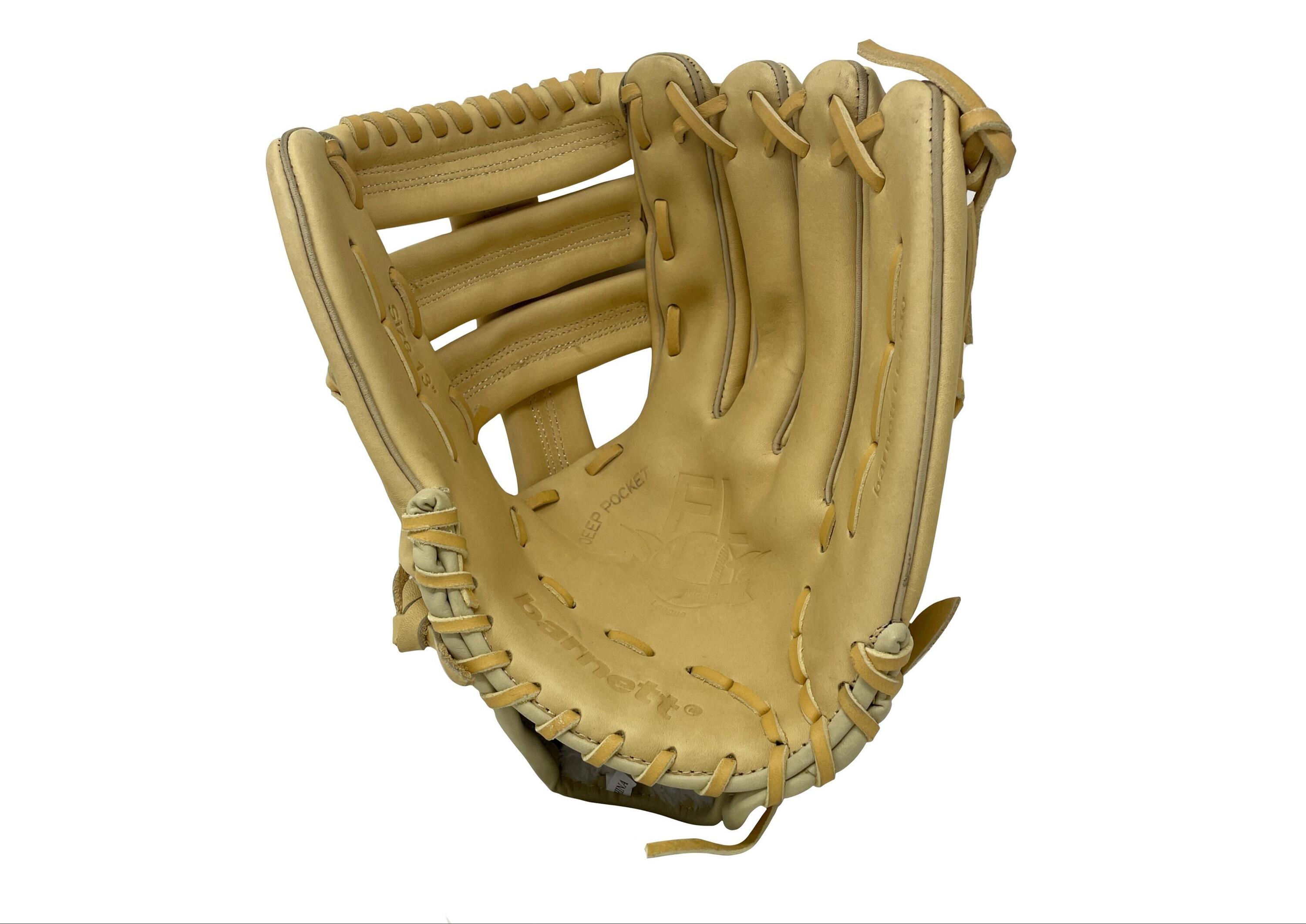 Guante de béisbol FL-130 REG, marca profesional, cuero plena flor 2/6