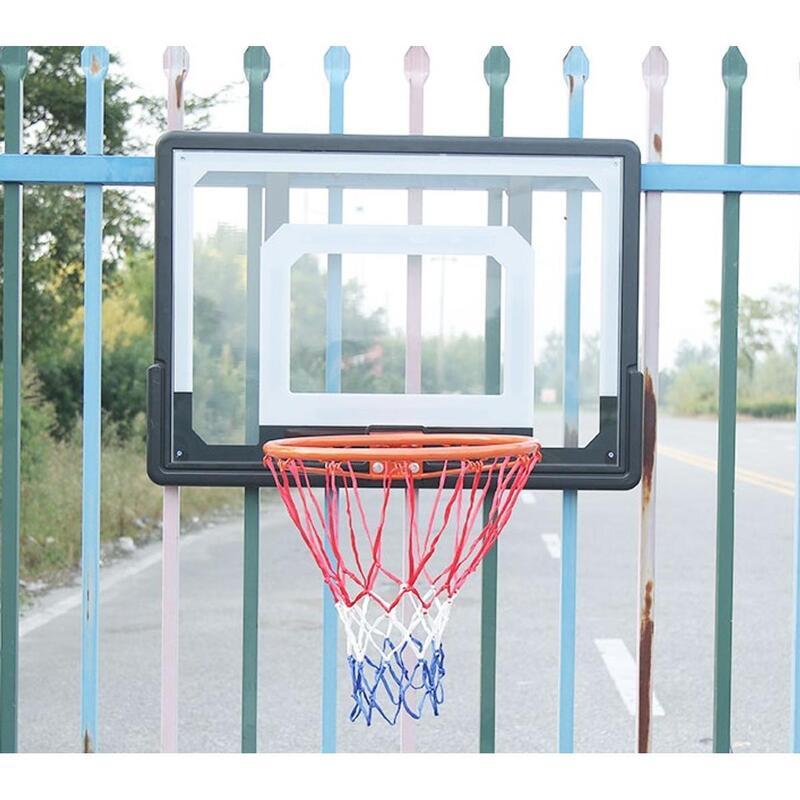 Tablica do koszykówki dla dzieci i dorosłych Enero Huragan 82x58 cm z obręczą