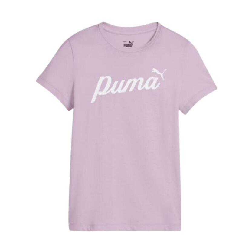 CAMISETA NIÑA PUMA ESS+ BLOSSOM. 679402 60 Pink