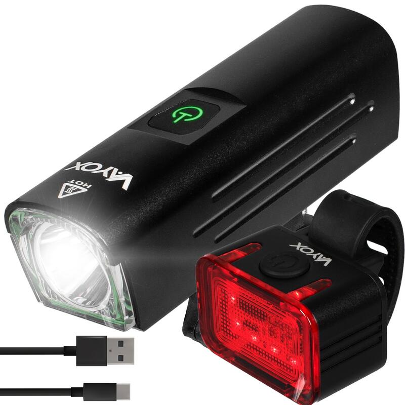 Set de lumini pentru biciclete VAYOX VA0046 + VA0152 lumini LED față și spate