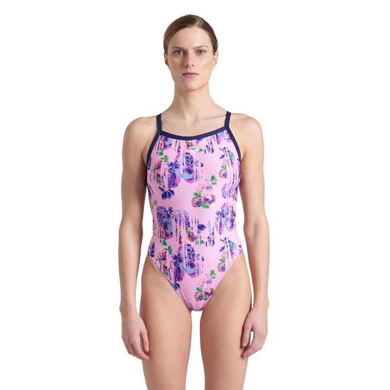 Strój Kąpielowy damski Arena Rose Texture Swimsuit Xcro