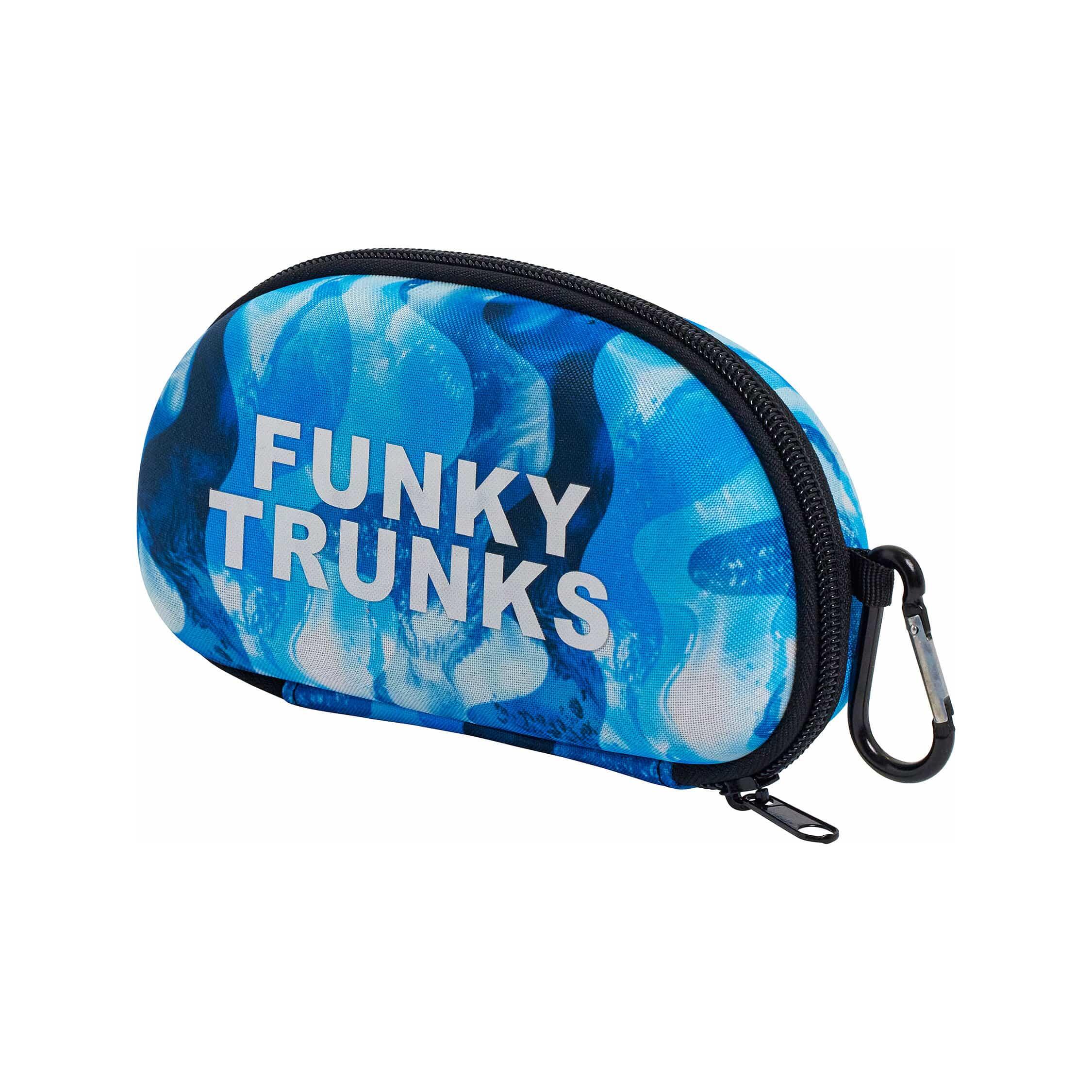 Étui Pour Lunettes De Natation En Silicone - 20x5,5 Cm, Respirant, Avec Fermeture éclair - Porte-lunettes De Piscine
