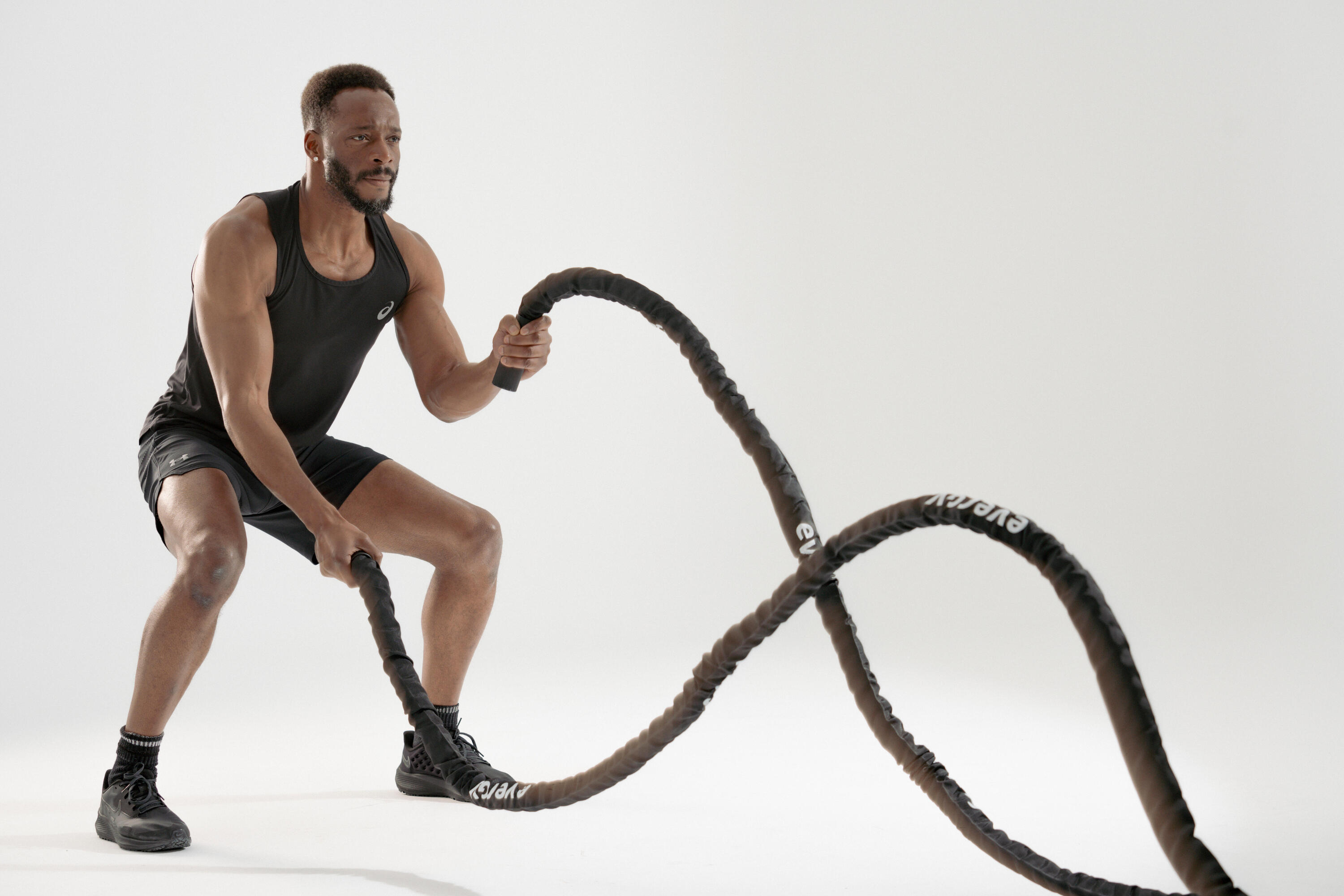 Cuerda funcional 9m cuerda cross training evergy battle rope 2/7