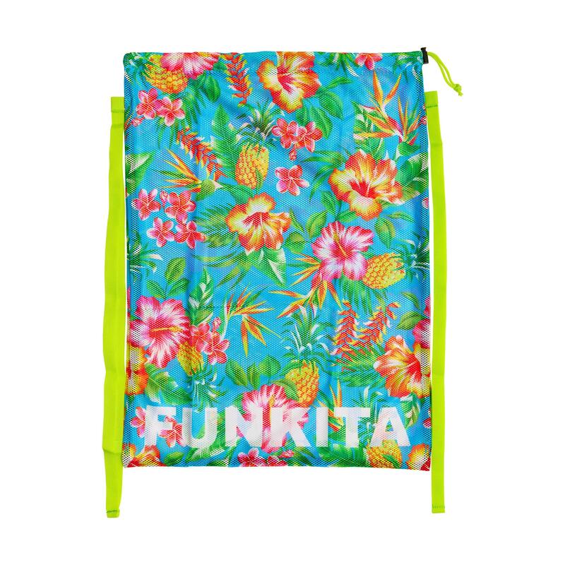 Funkita Accessories Mesh Gear Bag Blue Hawaii