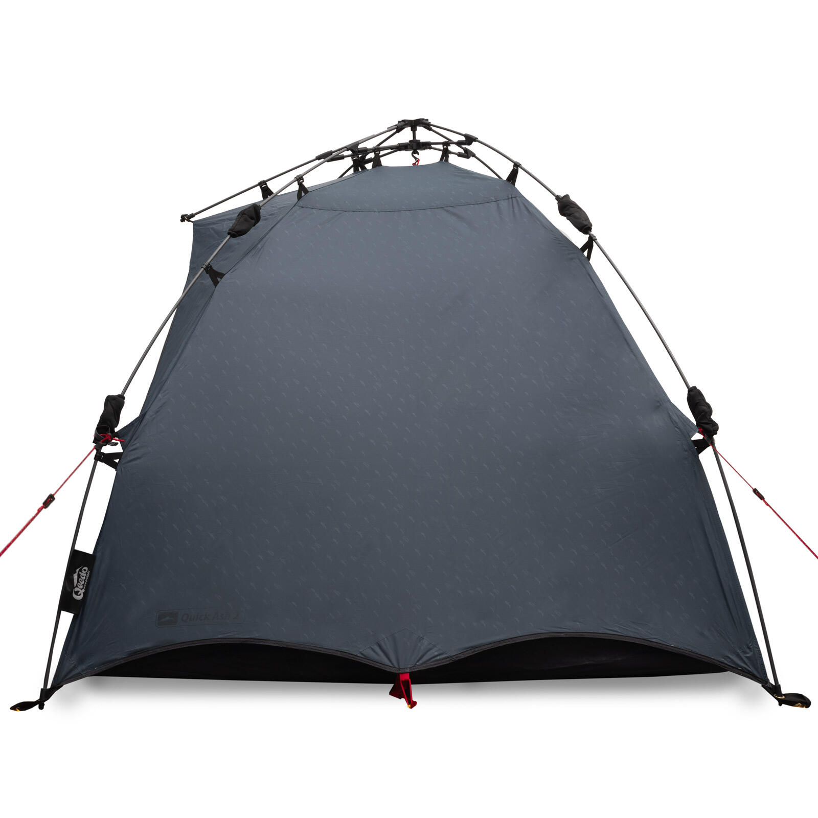 Schnellaufbau-Zelt Quick Ash 2 Sharkgrey für 2 Personen mit kleinem Vordach 3/6