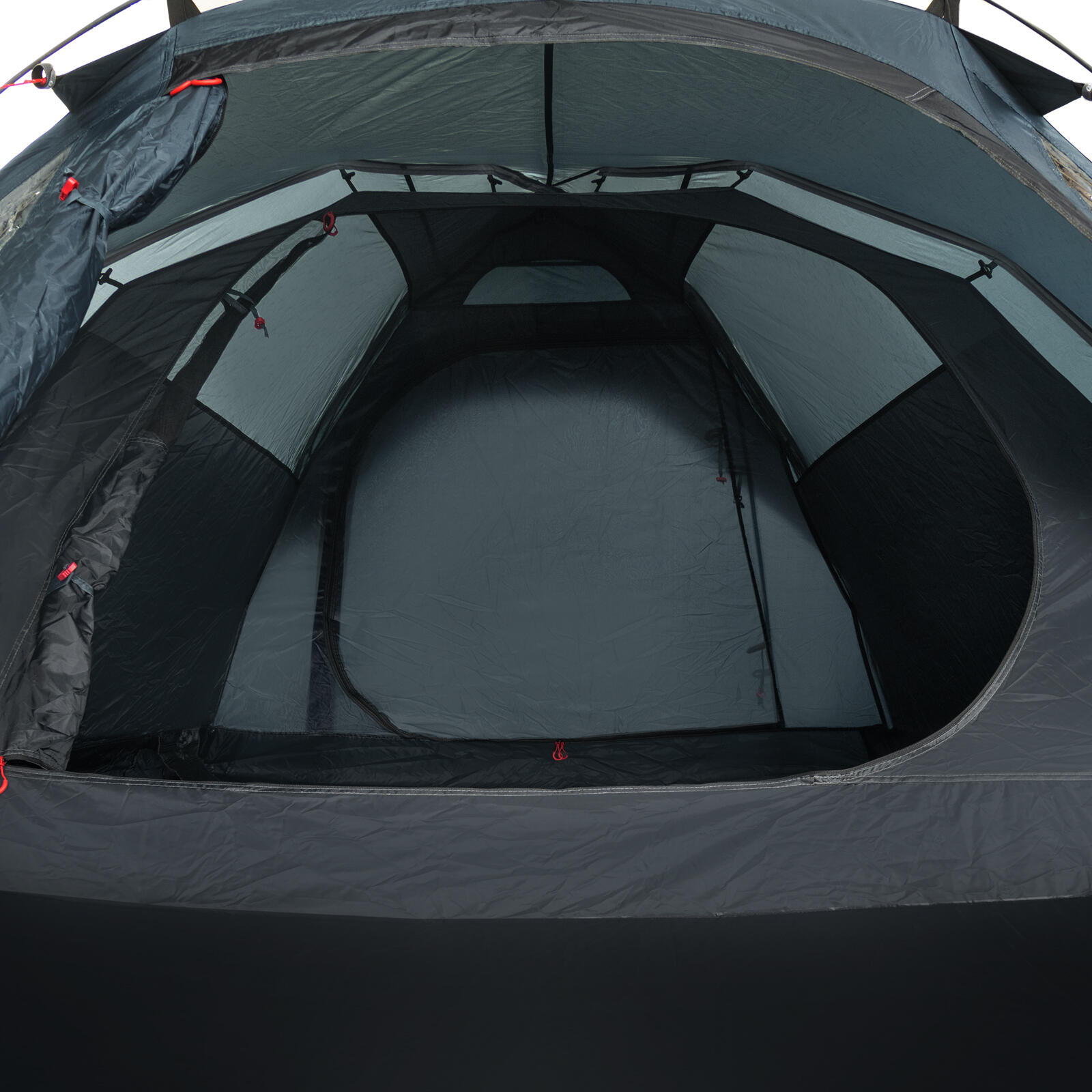 Tienda De Campaña Qeedo Quick Pine 3 Para 3 Personas, Sistema Quick-Up, Impermeable 3000 Mm, Incluye Toldo Y Bolsa Enrollable
