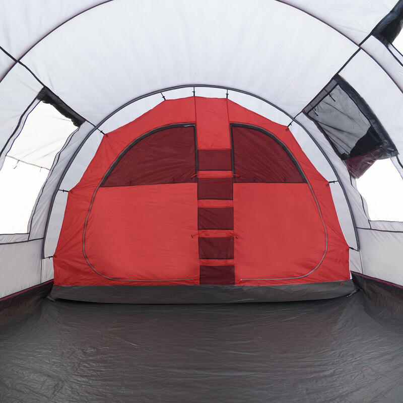 Tente familiale camping - Atlanta 5 personnes - 2 chambres, tente tunnel