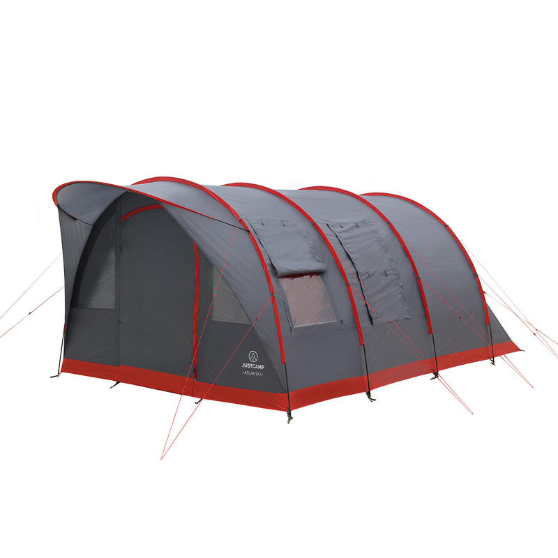 Tente familiale camping - Atlanta 5 personnes - 2 chambres, tente tunnel