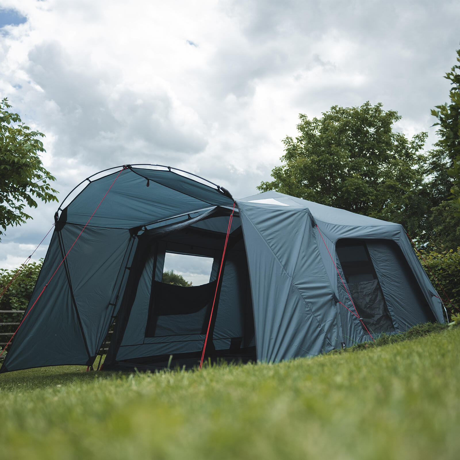 Familienzelt Camping 5 Personen Quick Villa Pro Schnellaufbau Zelt mit  Stehhhe | Decathlon