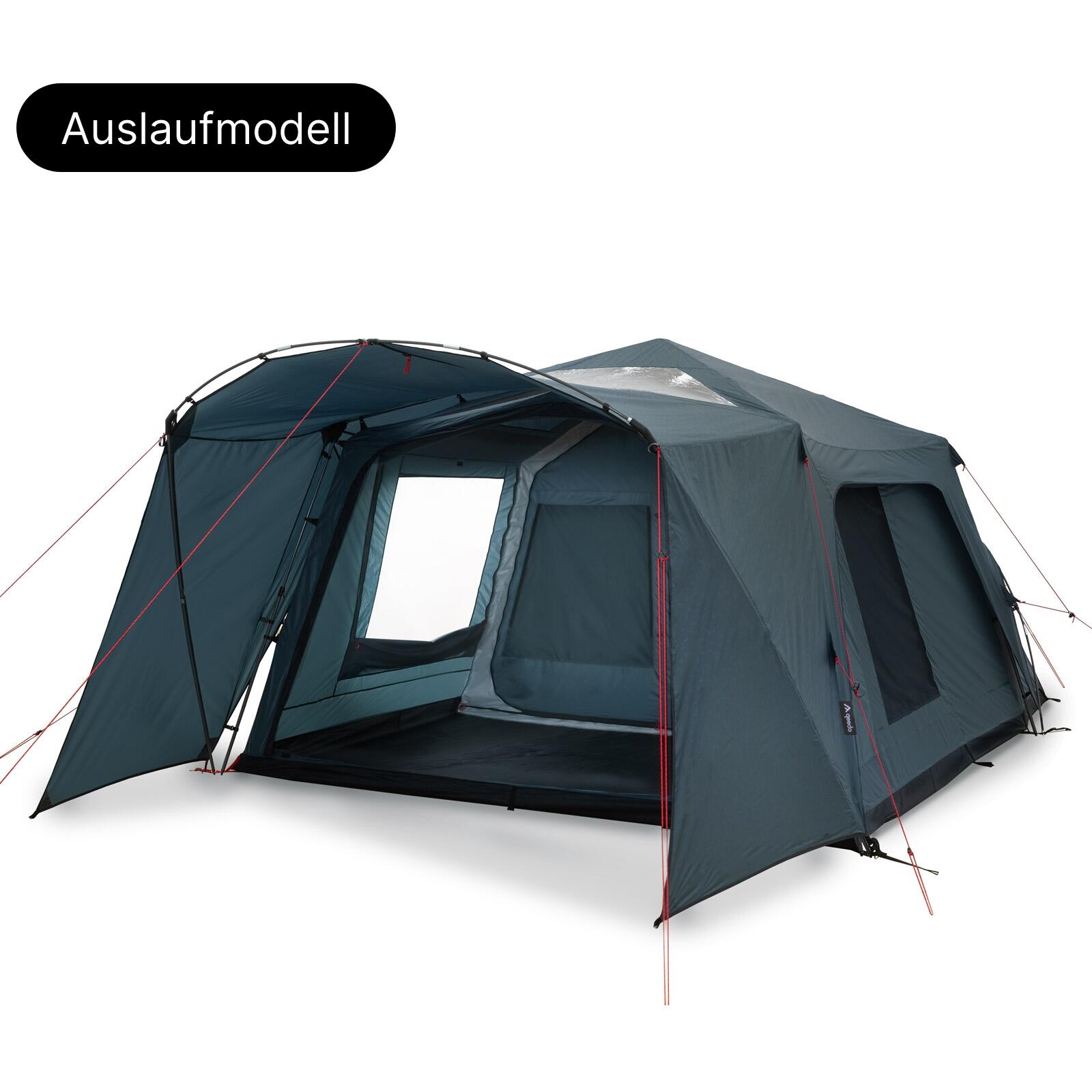 Familienzelt Camping 5 Personen Quick Villa Pro Schnellaufbau Zelt mit Stehhöhe 1/7