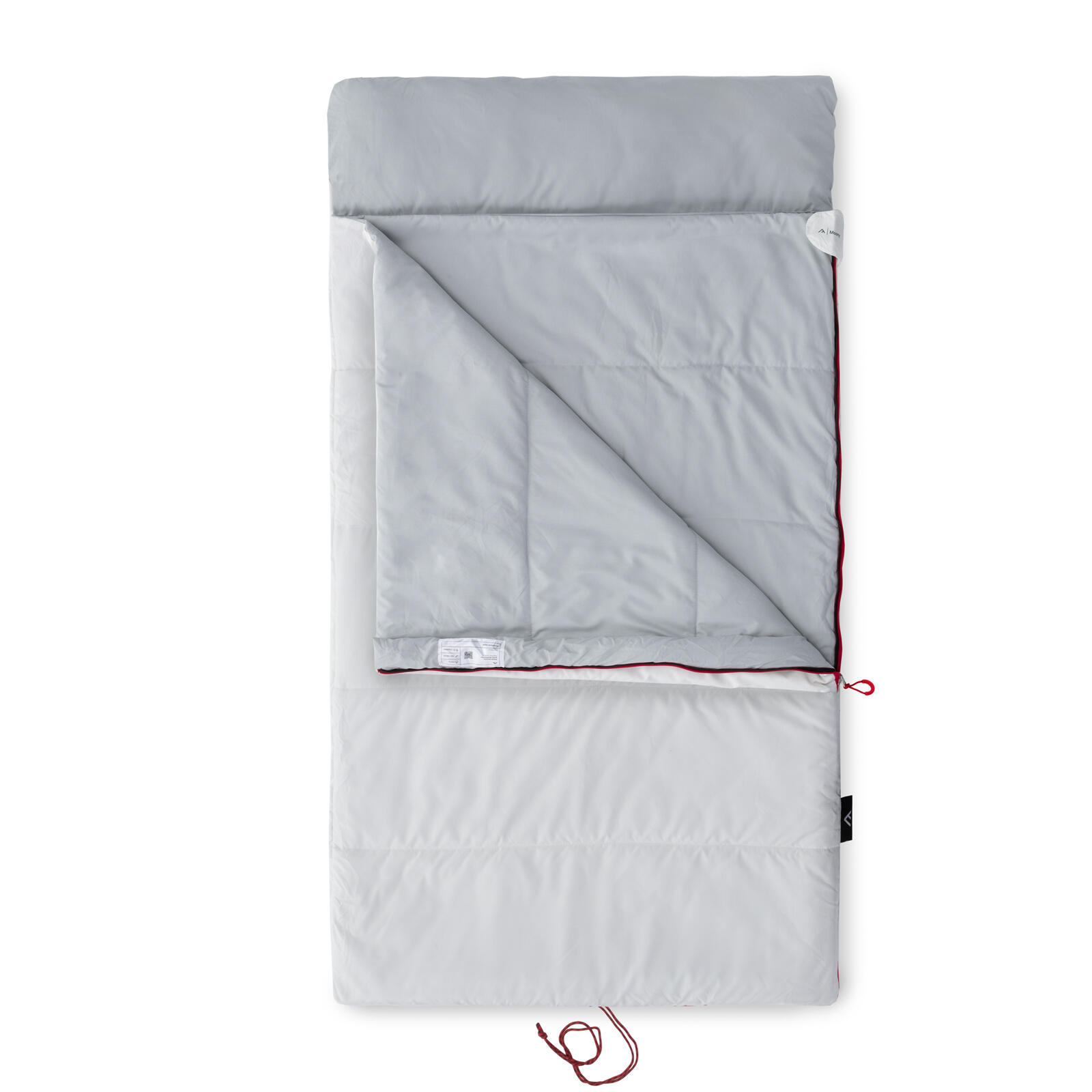 Qeedo - Sac De Couchage De Couverture Camping Pour Enfants (150 X 80 Cm) - Moony - Sac De Couchage - Gris - Taille Unique - Decathlon