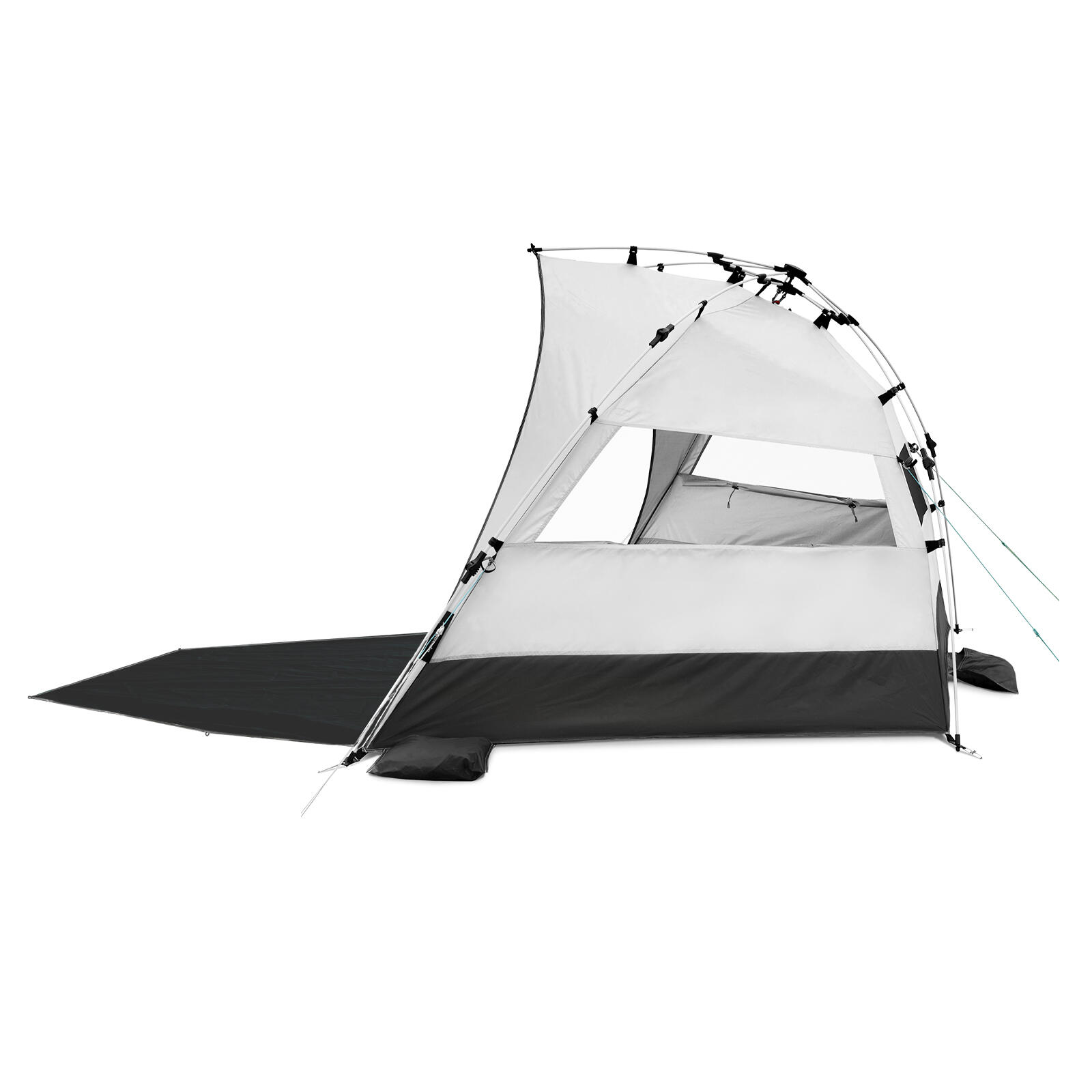 Strandmuschel Quick Bay Pro mit UV80-Schutz  und Quick-Up-System 7/7