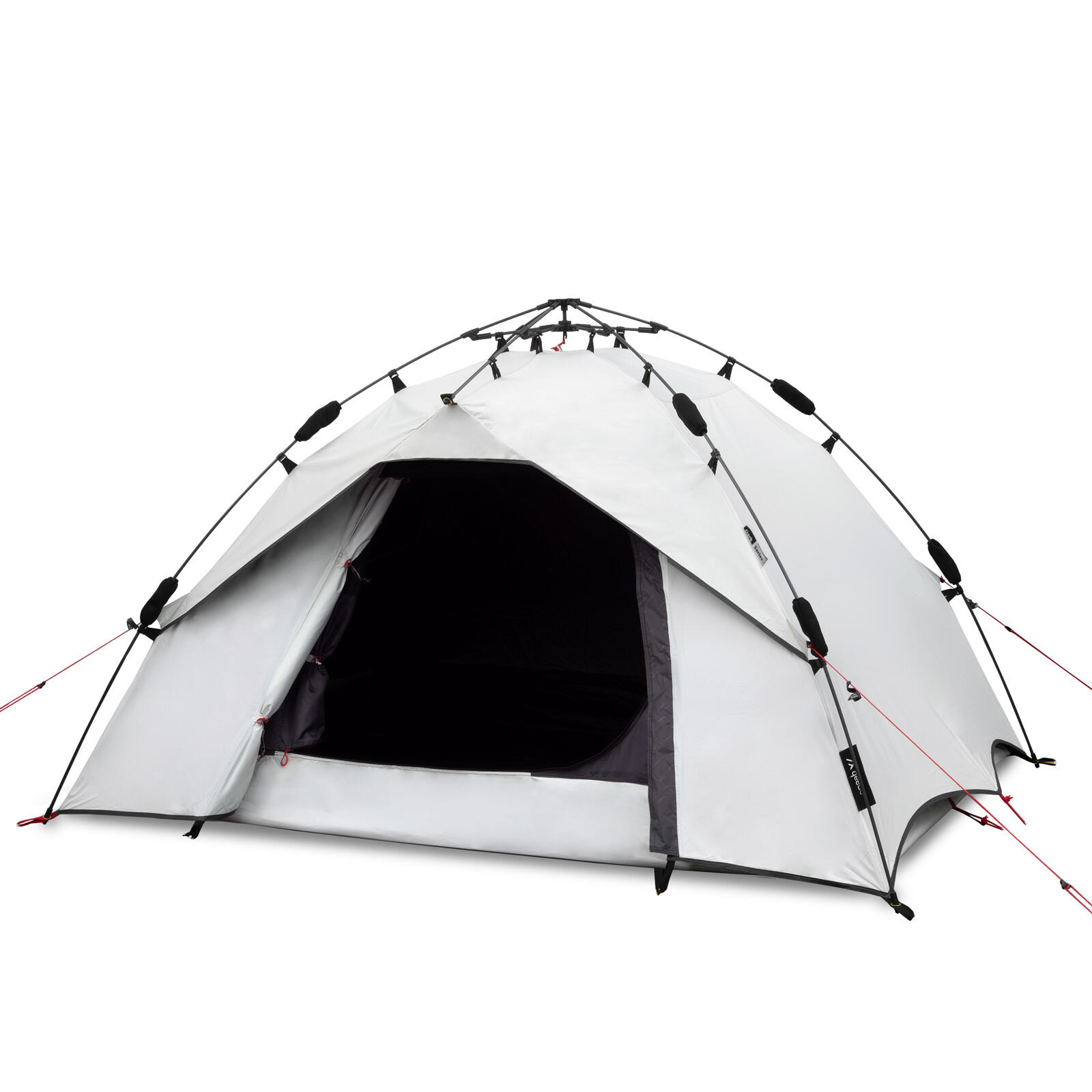 QEEDO Campingzelt Quick Ash Dark Grey mit Schnellaufbausystem