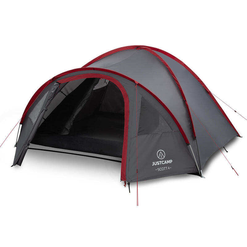 Tente de camping - Scott sombre - 4 places