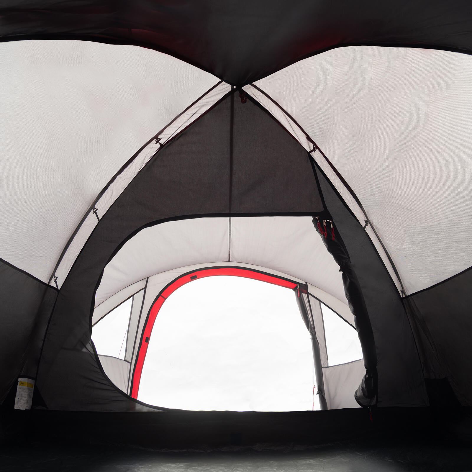 Camping Zelt 4 Personen Scott 4 Grau, wasserdicht, leicht & kompakt |  Decathlon