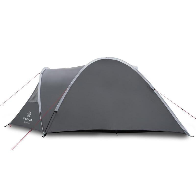 Camping Zelt 4 Personen Scott 4 Dark mit abgedunkelter Schlafkabine