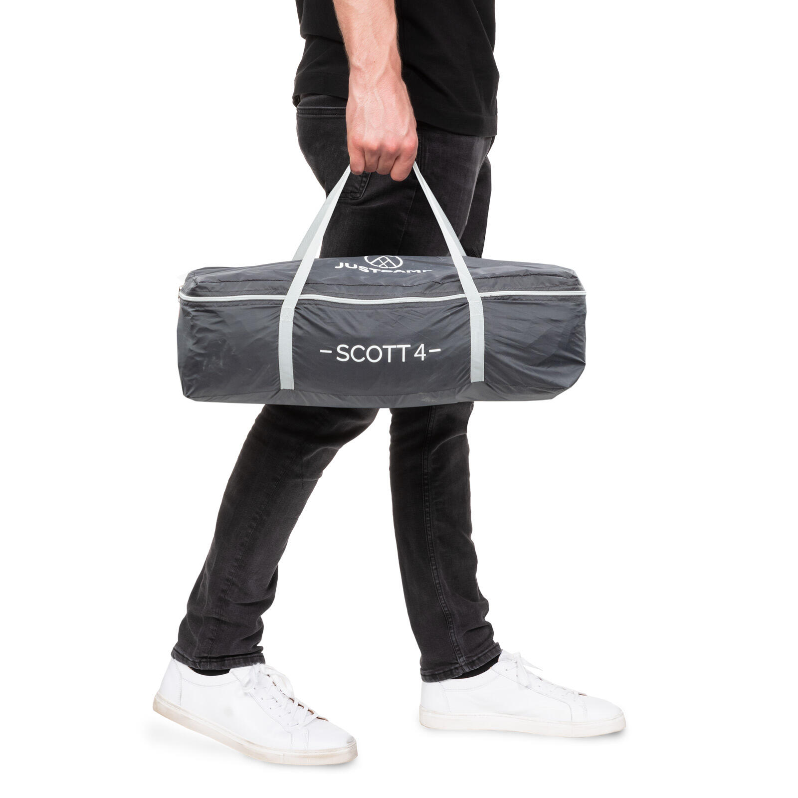 Camping Zelt 4 Personen Scott 4 Dark mit abgedunkelter Schlafkabine 5/6