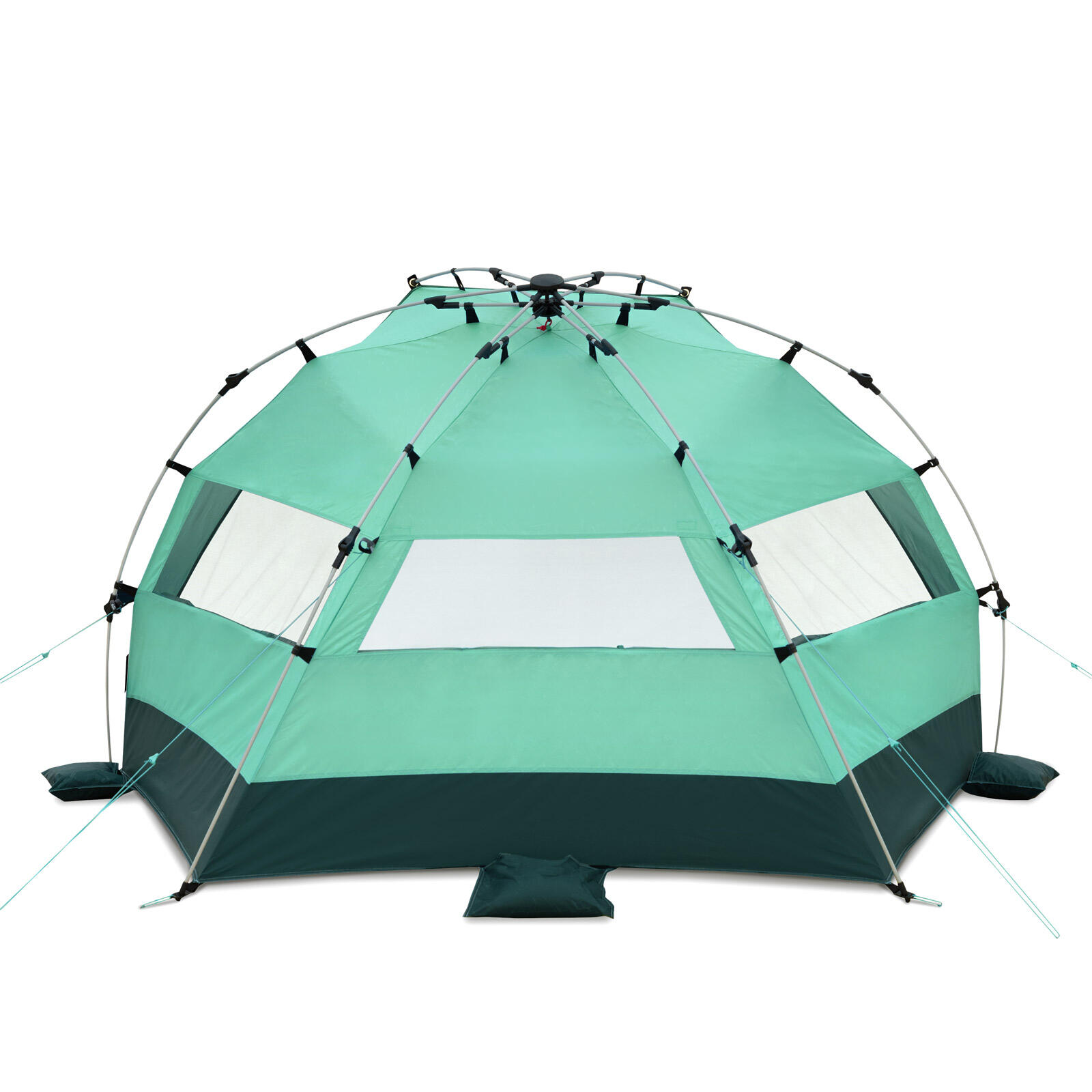 Strandmuschel Quick Bay Pro mit UV80-Schutz  und Quick-Up-System 6/7
