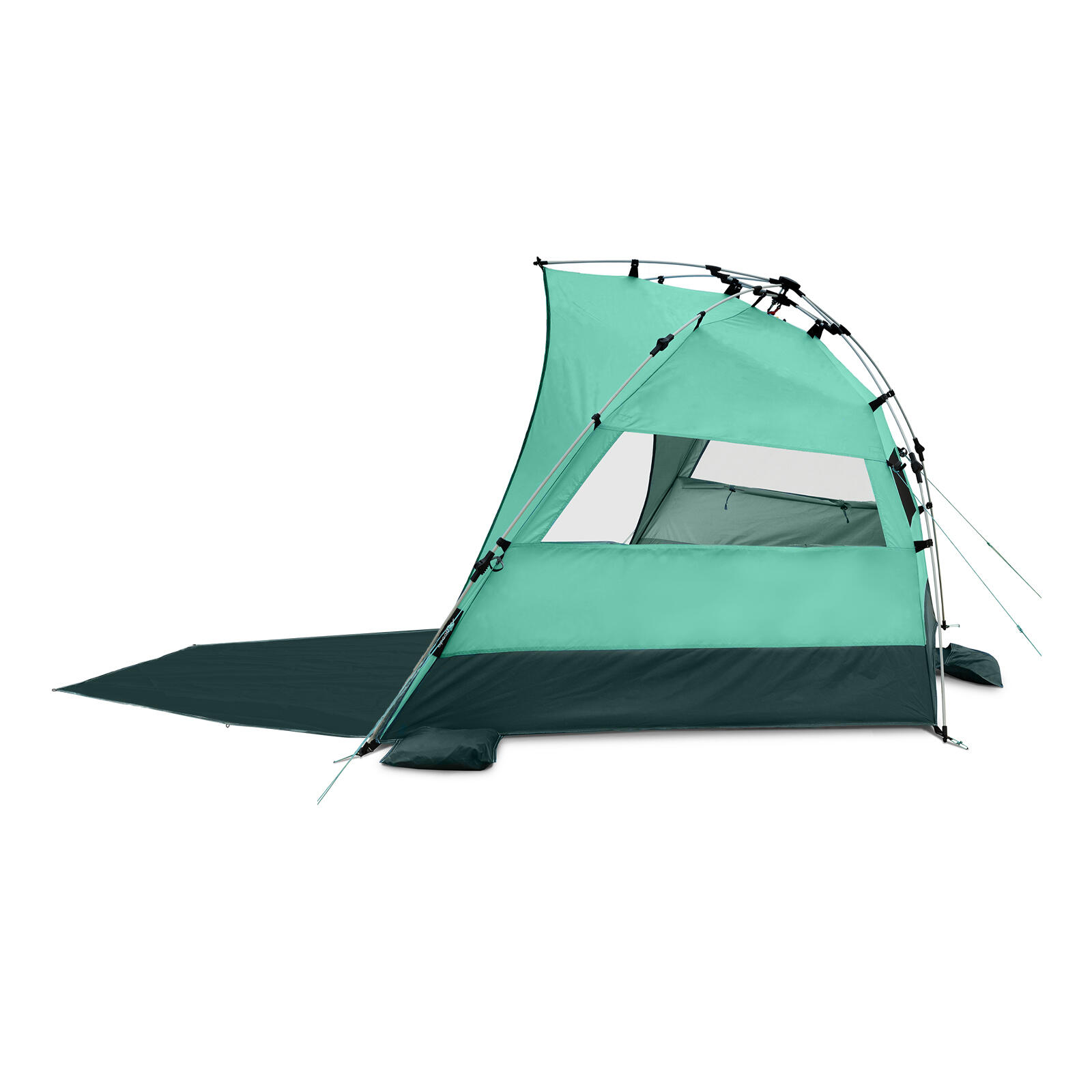 Strandmuschel Quick Bay Pro mit UV80-Schutz  und Quick-Up-System 7/7