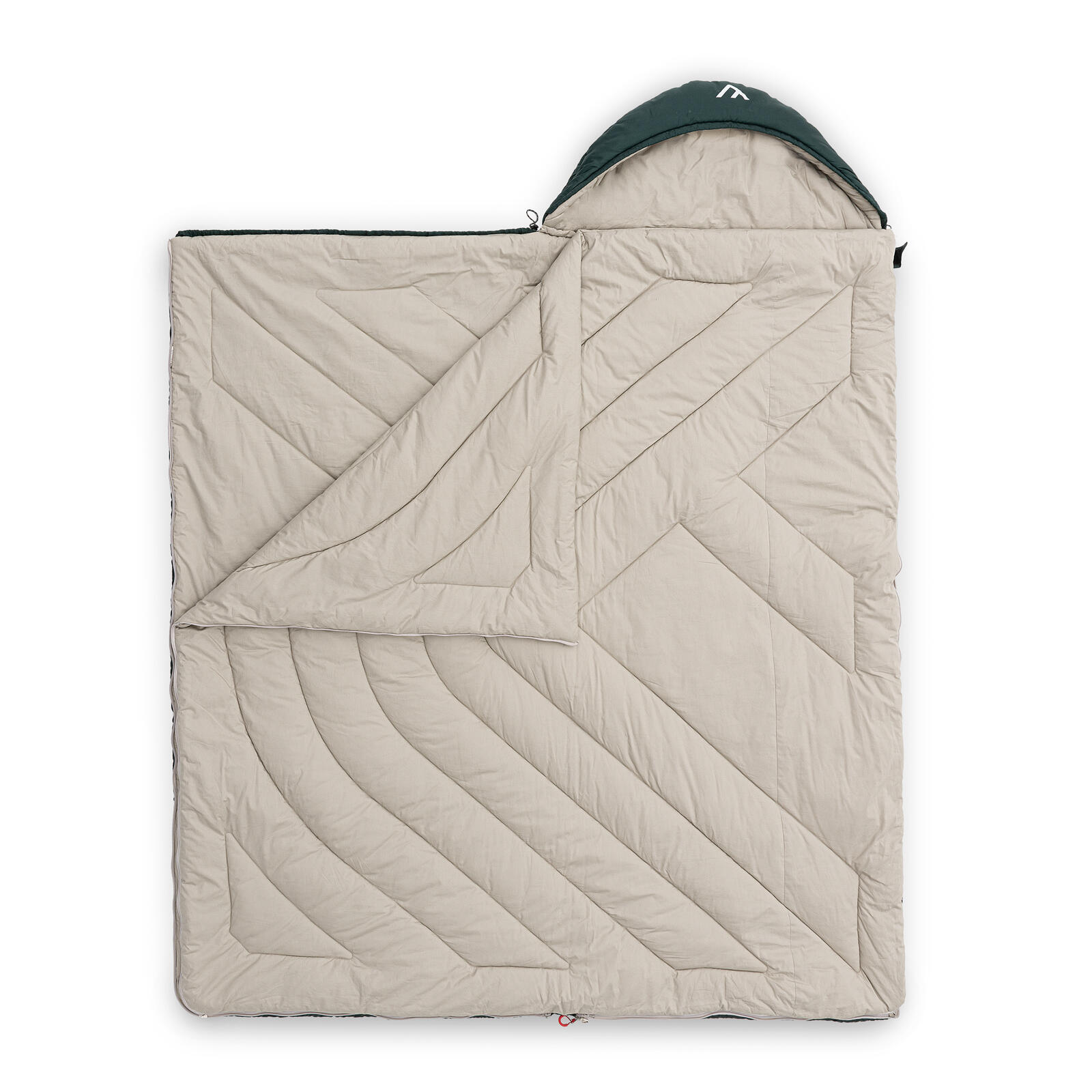 Sac de couchage à couverture Fellow coton adultes (200 x 90 cm) modulable 3/7