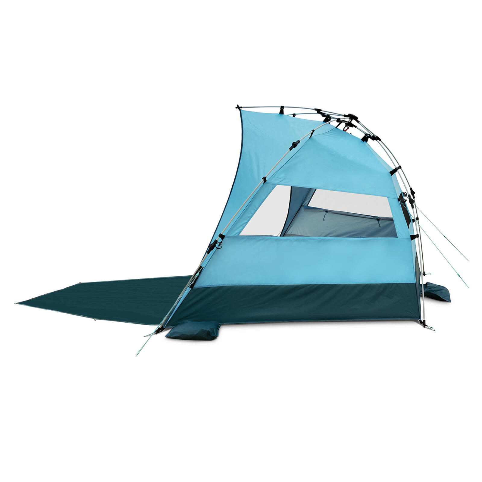 Tente de plage automatique UPF80+ 3 Places "Quick Bay Pro" - oceanblue 7/7