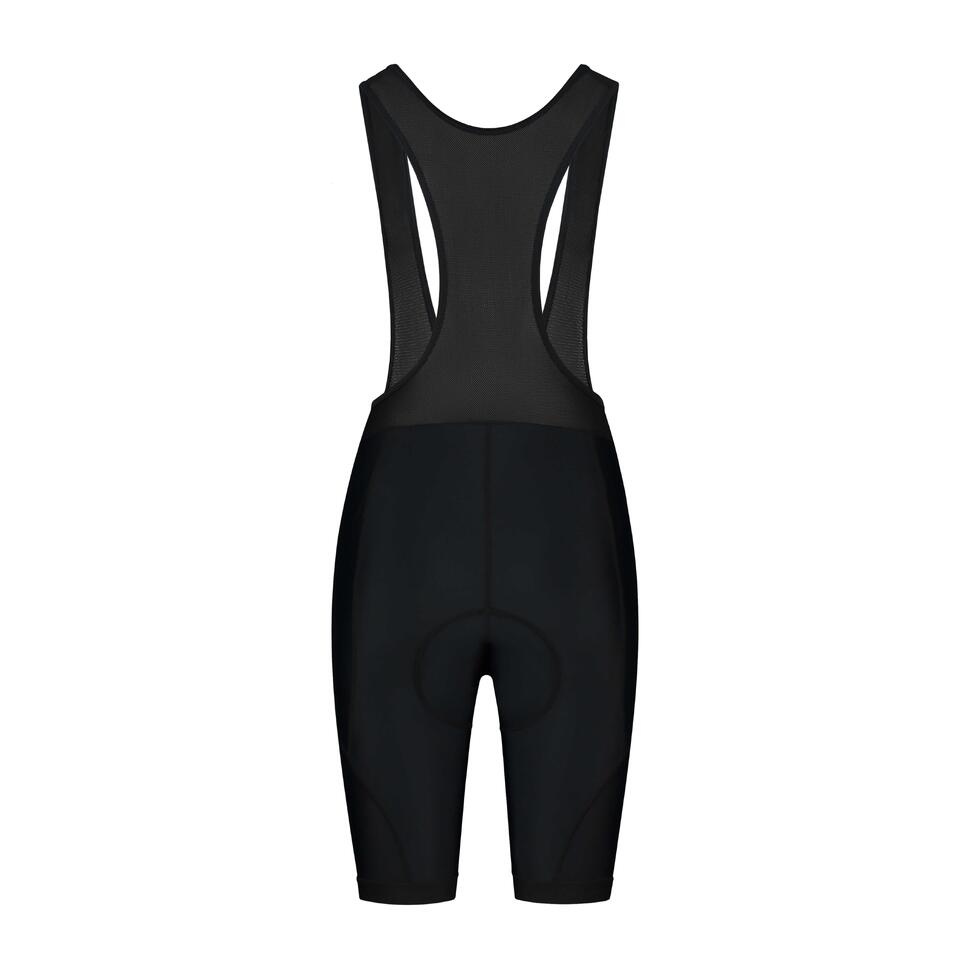 Spodenki rowerowe damskie Rogelli Core, z szelkami, czarne