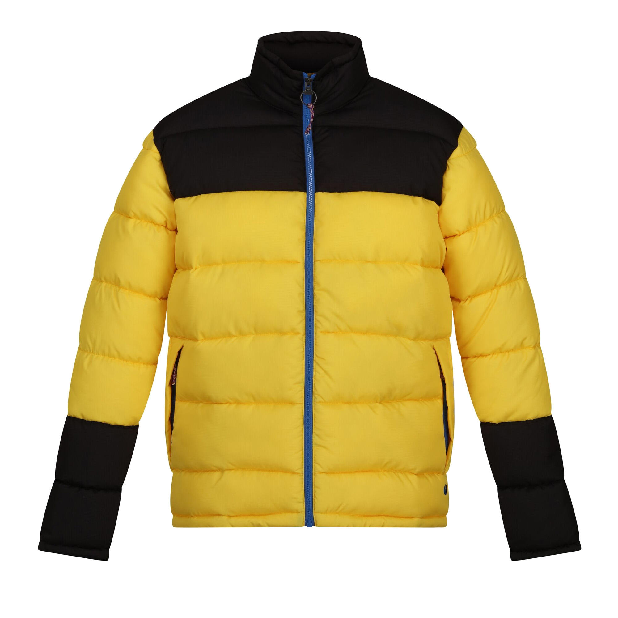 Men's VINTAGE down jacket (Solar / Black)