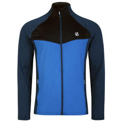 Heren Substratum Core Stretch Full Zip Midlayer (Olympisch Blauw/Moonlight