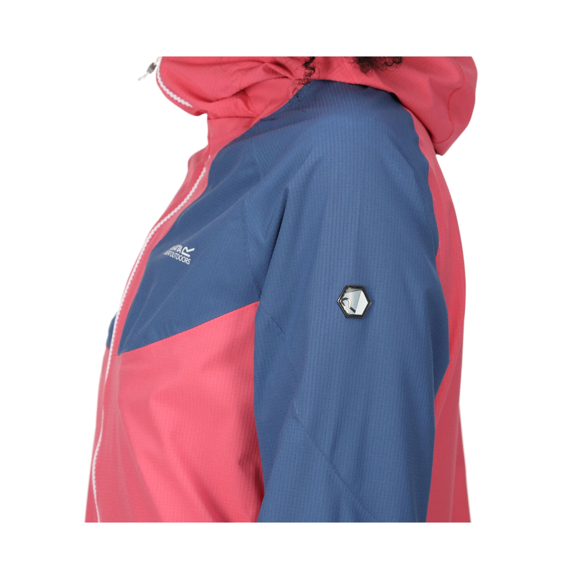 RADDICK Women's waterproof jacket (Pink / Denim)