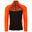 Heren Substratum Core Stretch Full Zip Midlayer (Papegaaiduikers Oranje/Zwart)