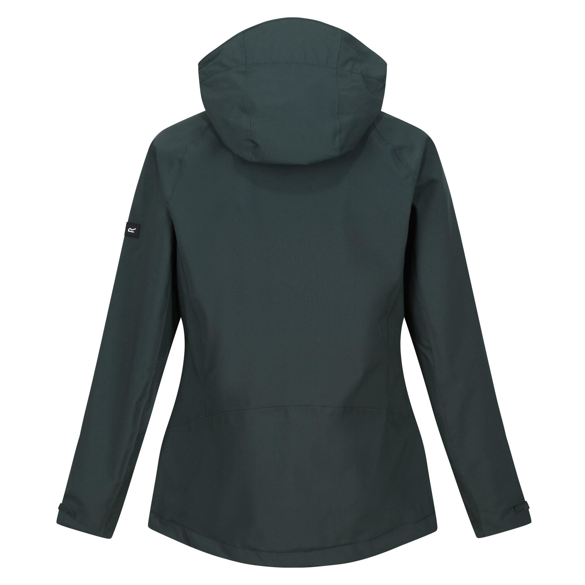 Womens/Ladies Birchdale Waterproof Shell Jacket (Darkest Spruce) 2/3