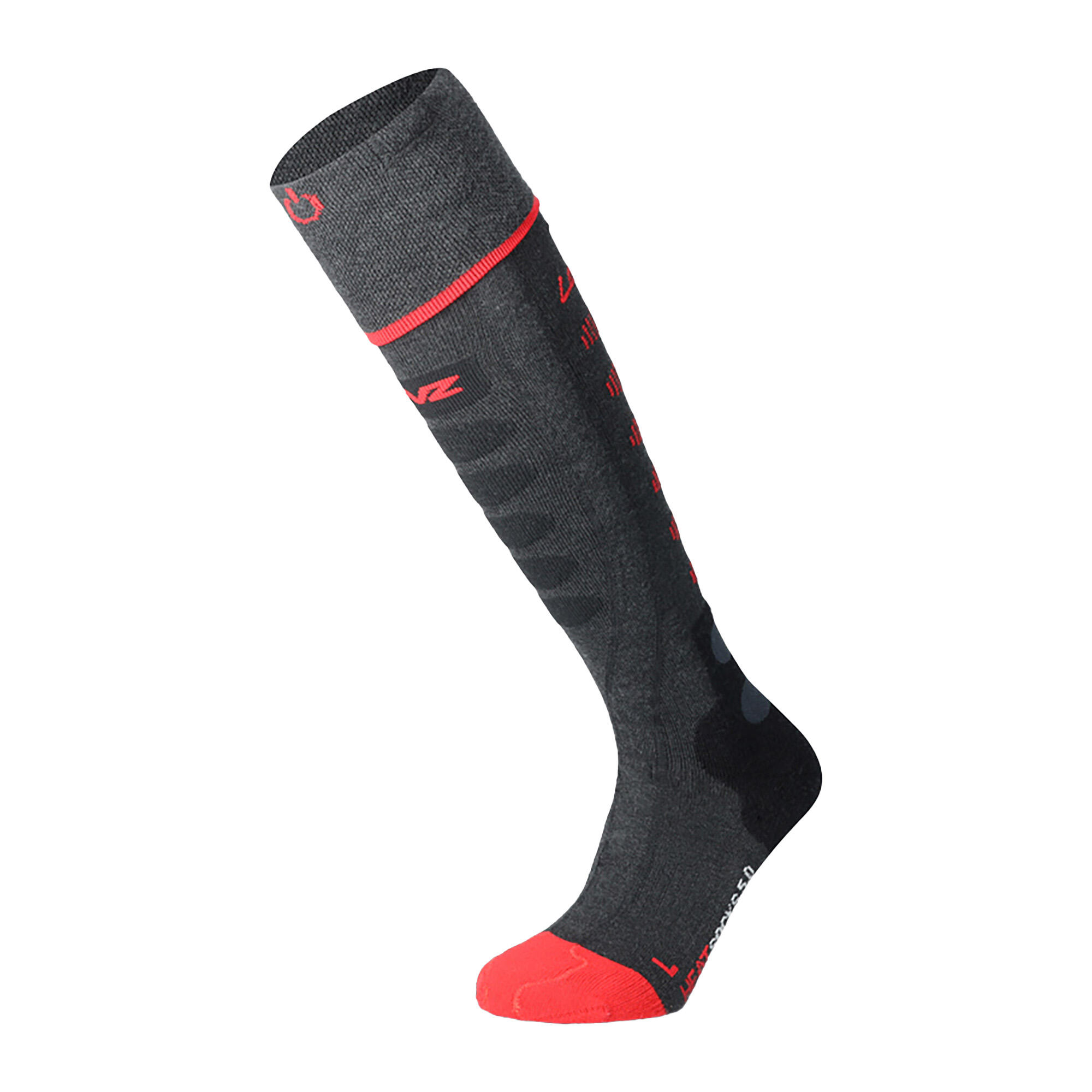 Lenz Heat Sock 5.1 Toe Cap Chaussettes de ski chauffantes Regular Fit LENZ Decathlon